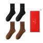 [4 Pack Box Included]Black *2 Camel *2