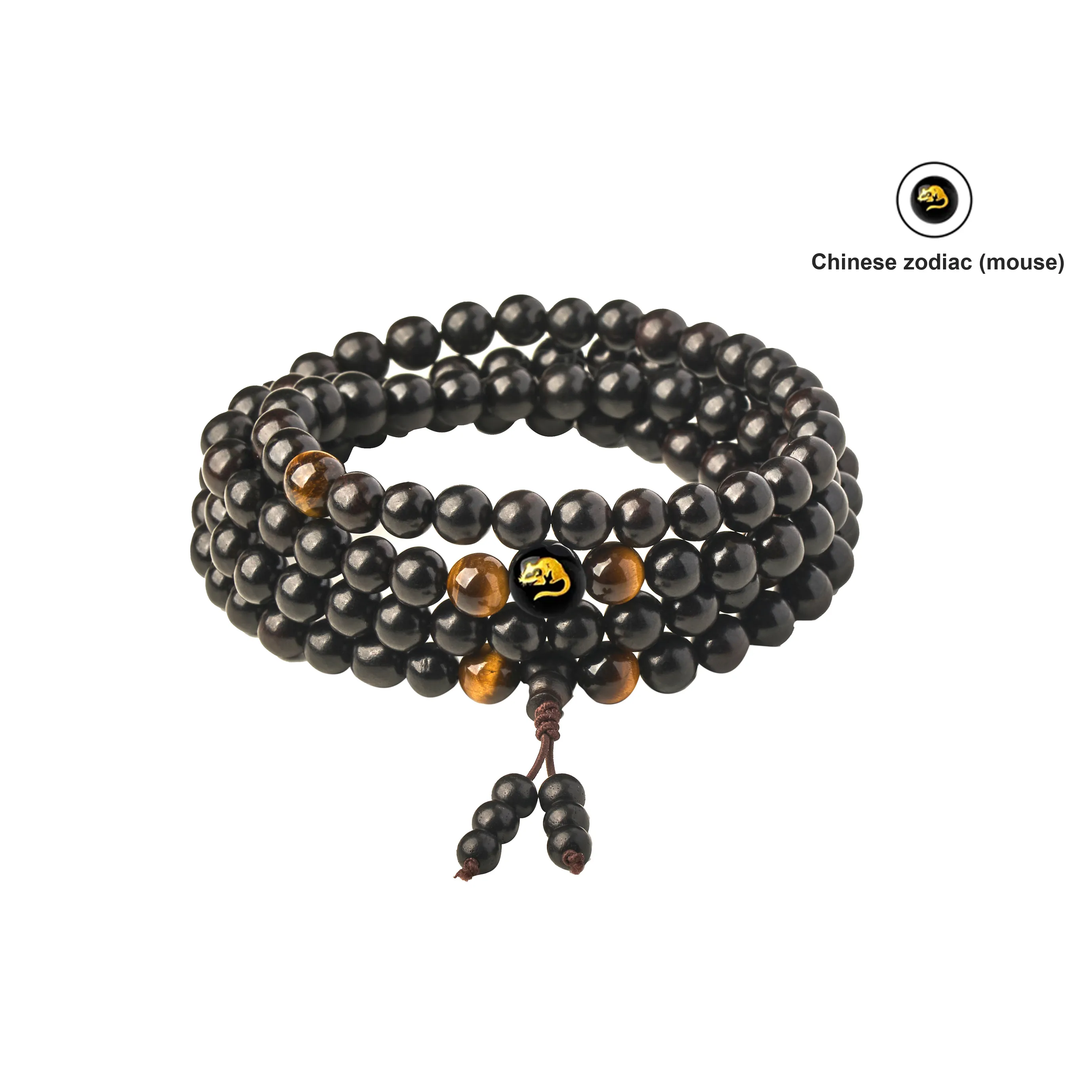 ZUIWENGLANGYASHANWENCHUANG Ebony Bracelets Unisex