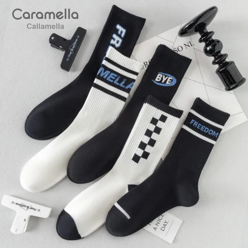 Caramella x Isku Mid Calf Socks Unisex 5 Pack-10