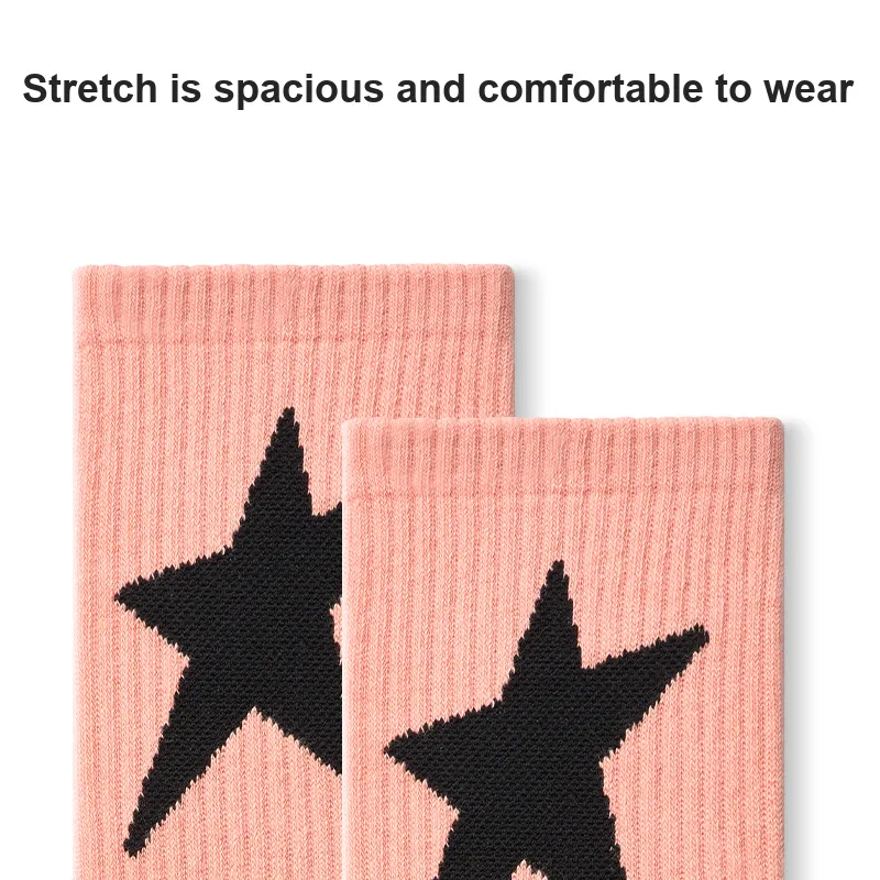 Primeet Mid Calf Socks Unisex 5 Pack-1