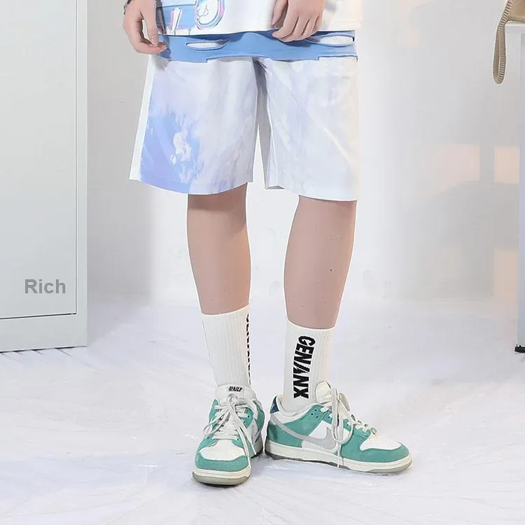 GENANX Casual Shorts Unisex-2