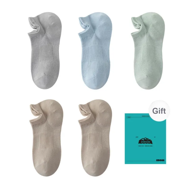 ZEROIN Ankle Socks Unisex 5 Pack-32