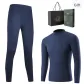 Clothing Sets (Navy Blue) 100% cotton Comfortable/Antibacterial Health/Fleece Insulation