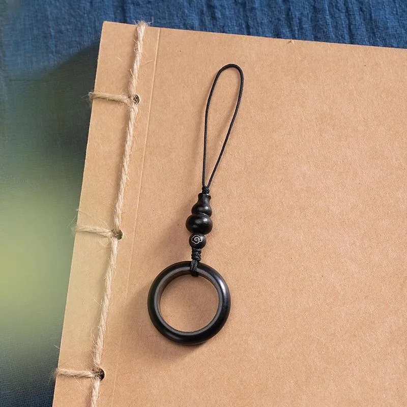 YUGONGYUAN Ebony Pendants Unisex-1