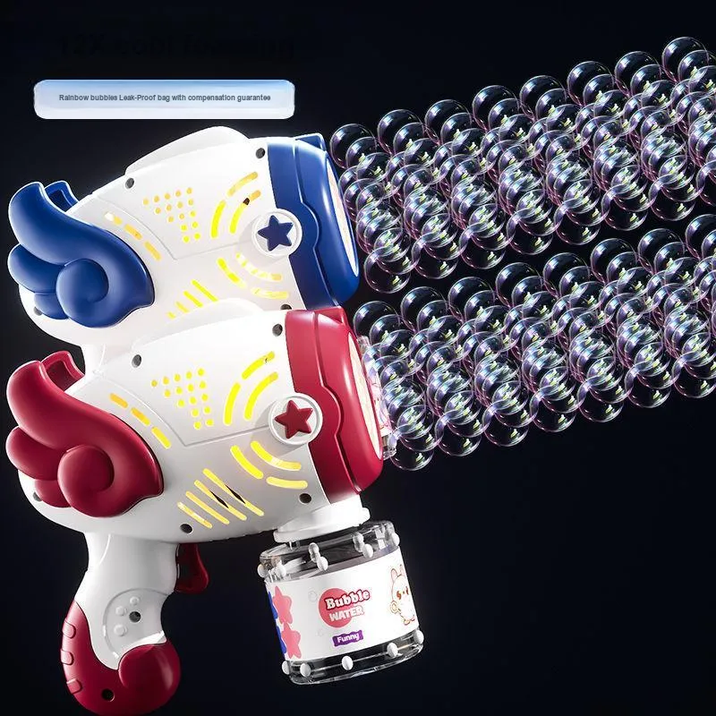 Lezhi By Me Automatic Blowing Handheld Leak Proof Bubble Machines-2