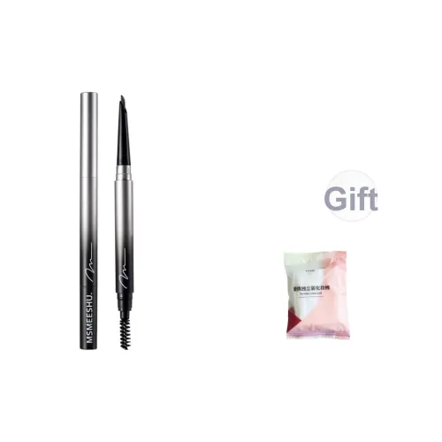 MSMEESHU Медовый комплект Finely Engraved Hard Core Кисть для бровей Pencil Коричневый Черный