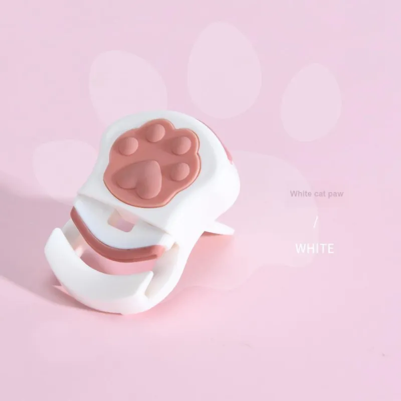 JIANYINGSHU Cat Paw Eyelash Curler Small Portable Beginner Useless For Beginners Beauty Tool Curling-5