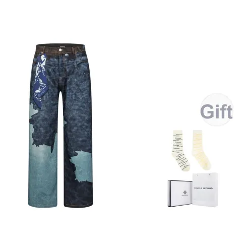 Charlie Luciano Джинсы Унисекс Blue