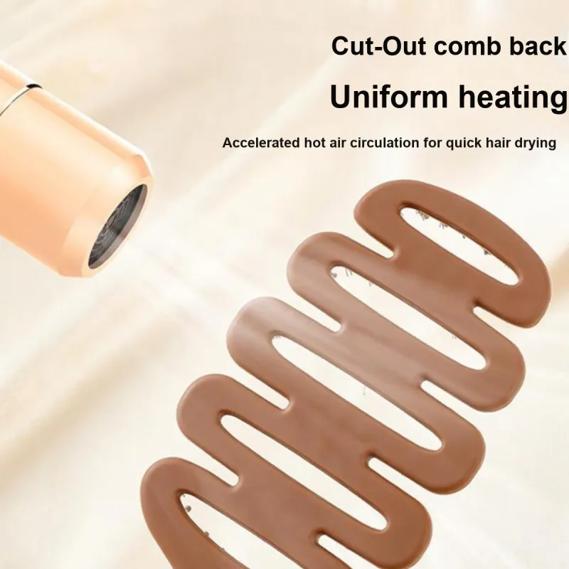 LMLTOP Pine Cone Pig Bristle Comb High Hairline Tool For Hair Massage And Smooth Hair Rib Comb 1 Second Fluffing Up-7