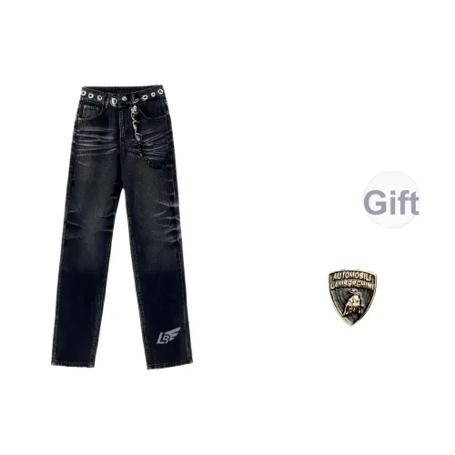AUTOMOBILI LAMBORGHINI Джинсы Унисекс