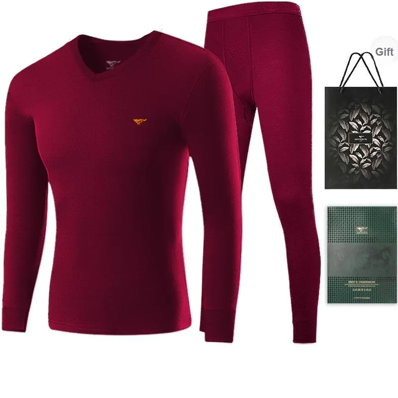 SEPTWOLVES Men Thermal Sets-25