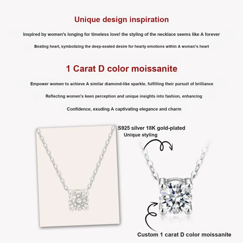 MITHAOL KUSC 925 Sterling Silver Necklaces Women's-3