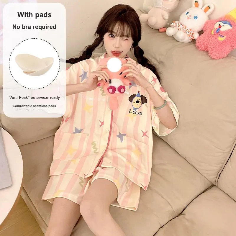 O'MESIK Pajama Set Women's Pink-2