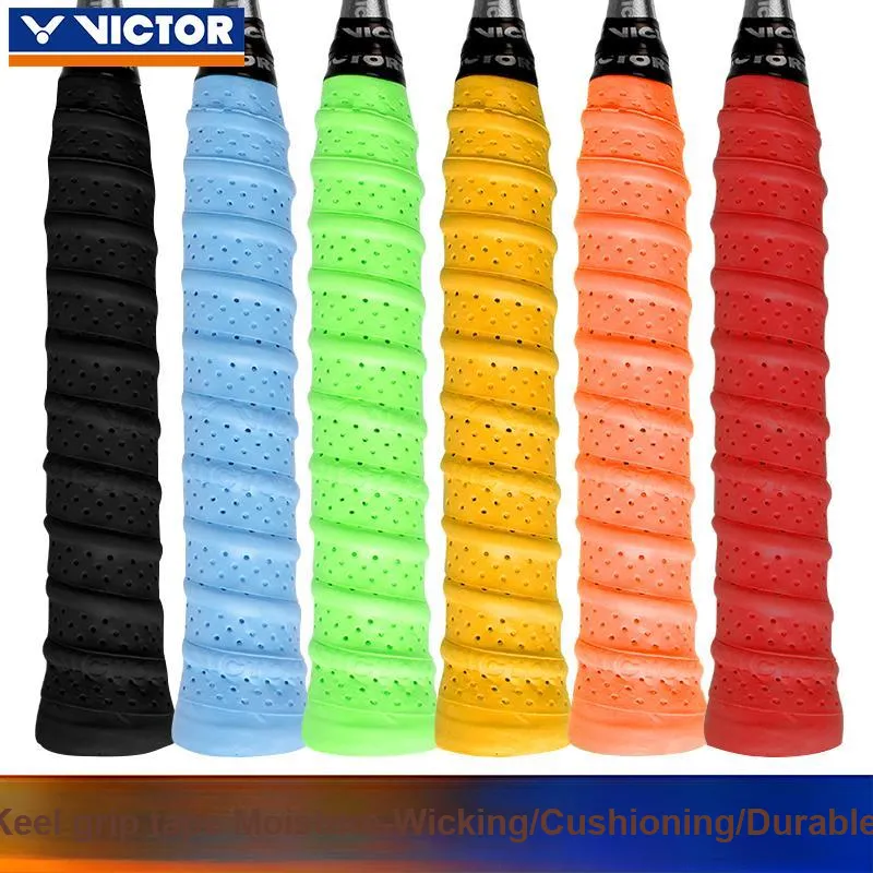 VICTOR Badminton Grip Tape Red Polyurethane Indoor And Outdoor Thin-1