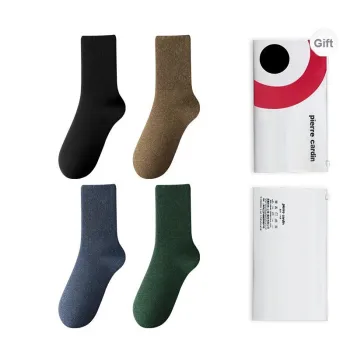PIERRE CARDIN Knee High Socks Men's 4 Pack