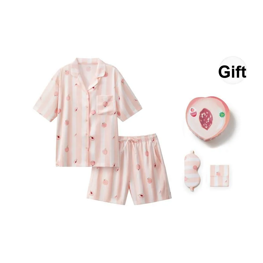 Bananain Pajama Set Unisex Multicolor