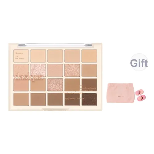 Dasique 20 COLORS Палетка для теней для век с мерцанием матовая перламутровая контуринг улучшение внешнего вида глаз