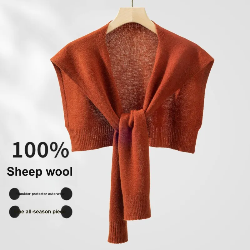 Shanghai Story Sheep Wool Shawls Women's-7