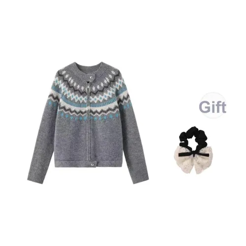 MEANALOT Серый Резинка для волос Включено Женские Трикотаж