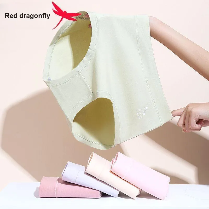 RED DRAGONFLY Cotton Panties Women's Combination Gift Box Set-2