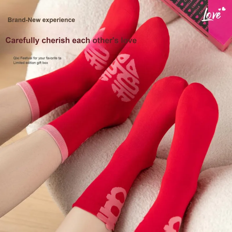 Caramella Mid Calf Socks Unisex 8 Pack-2
