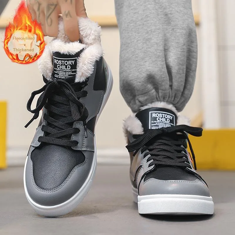 PLAY COBBLER High-Top Skateboard Shoes Unisex-28
