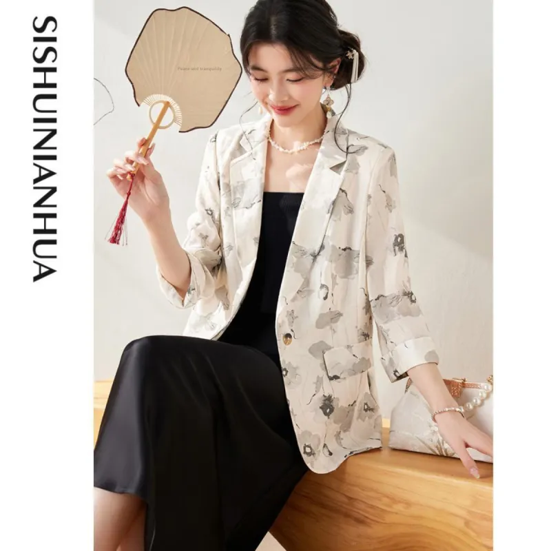 Like The Age Of Water Business Suit Women's Multicolor-2