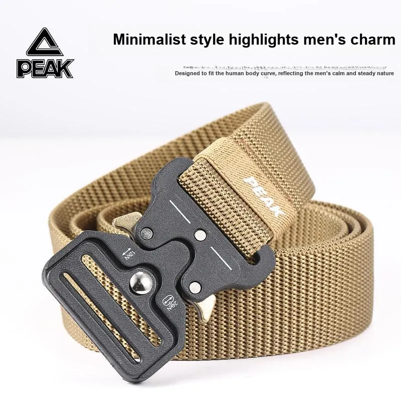 PEAK Polyester Sports Belts Unisex 3.8cm-4