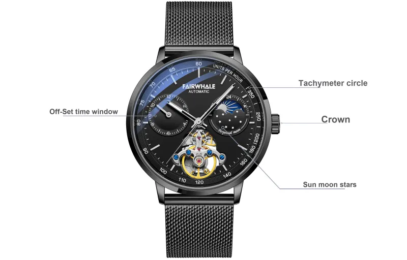 FAIRWHALE Men Watch-54