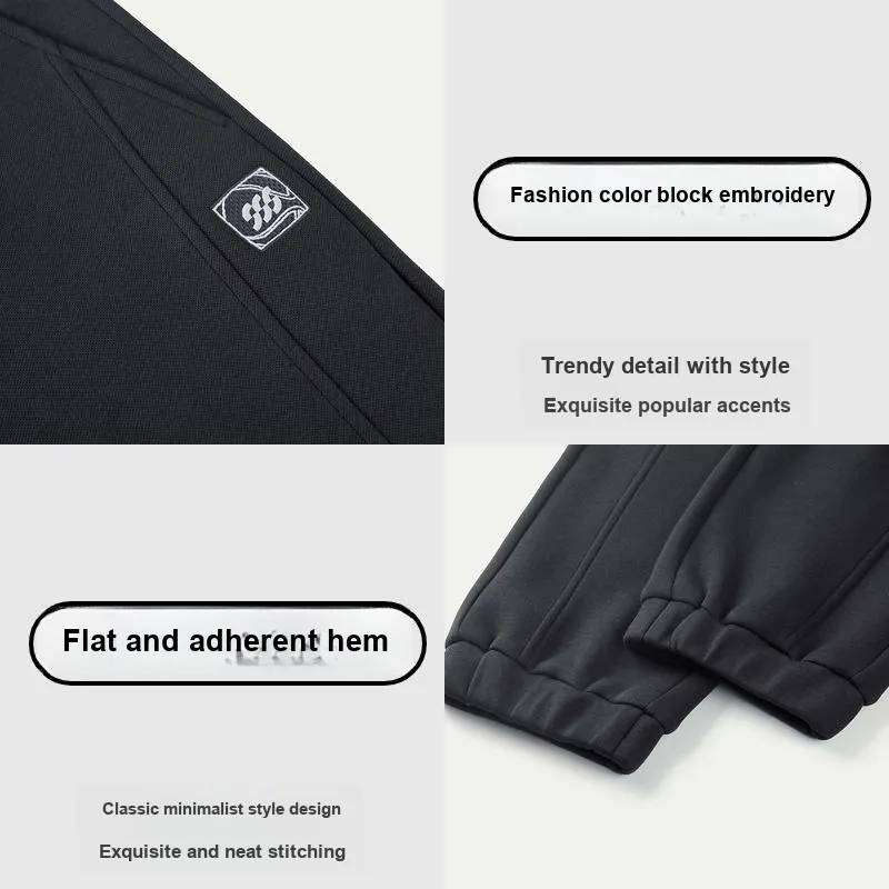 HLA Knitted Sweatpants Men-4