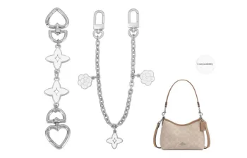 GUYI Metal Bag Accessory Women's Silver