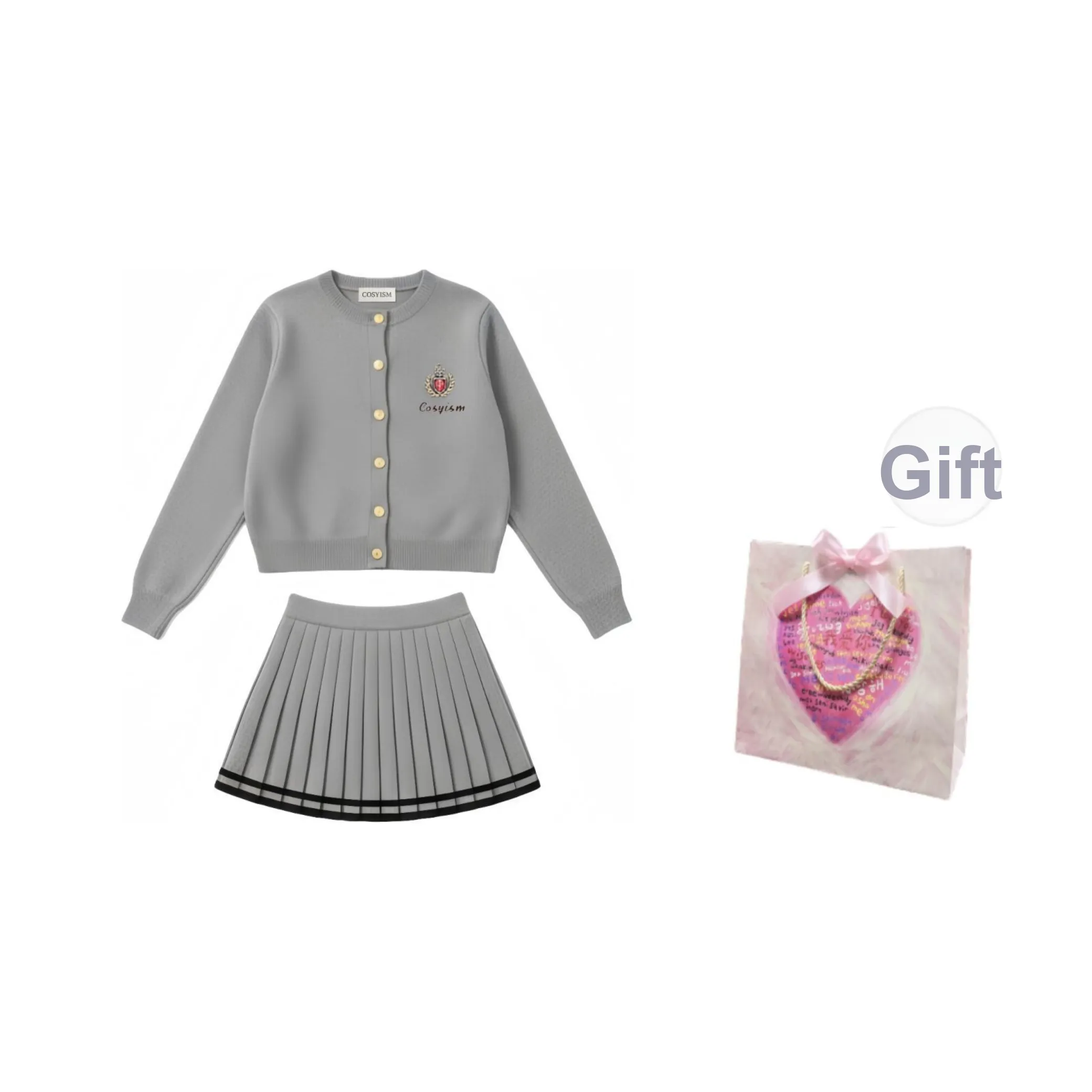 Комплект с юбкой Cosyism для женщин набор в подарочной коробке