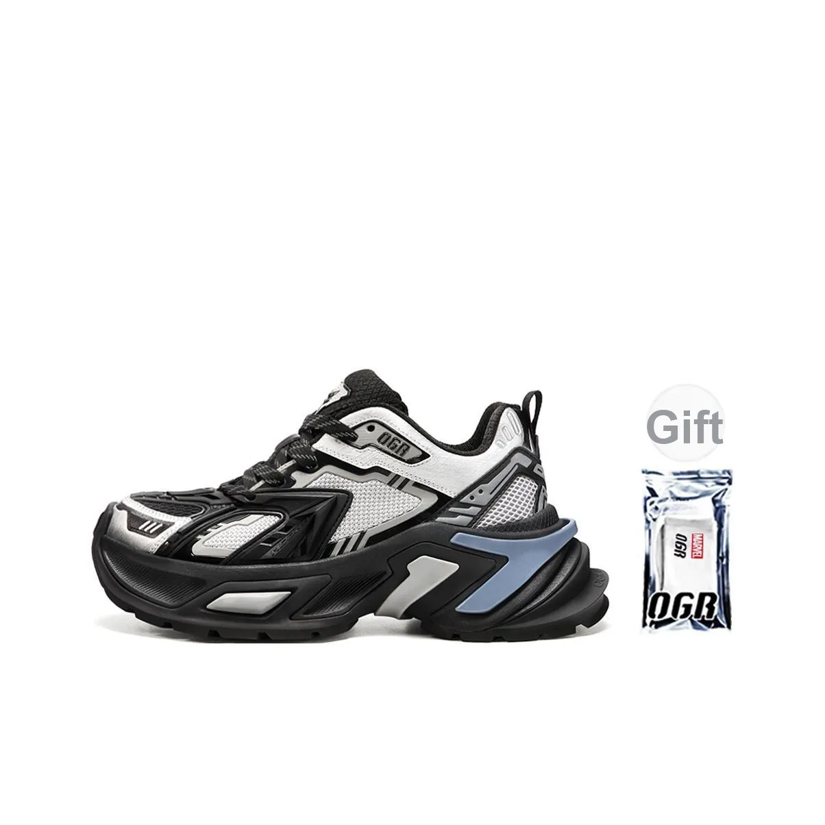 OGR Chunky Sneakers Unisex Low top Black