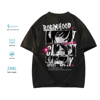 ROBINHOOD T Shirt Unisex Black White Pink