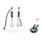 Buy 1 Get 2[350 White Counting Jump Rope+311 Racing Jump Rope]