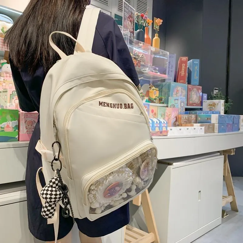 KAMLUI Nylon Backpack Regular Unisex Multicolor-2
