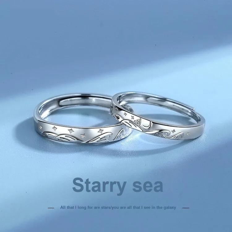 DAWO 999 Fine Silver Rings Unisex-1