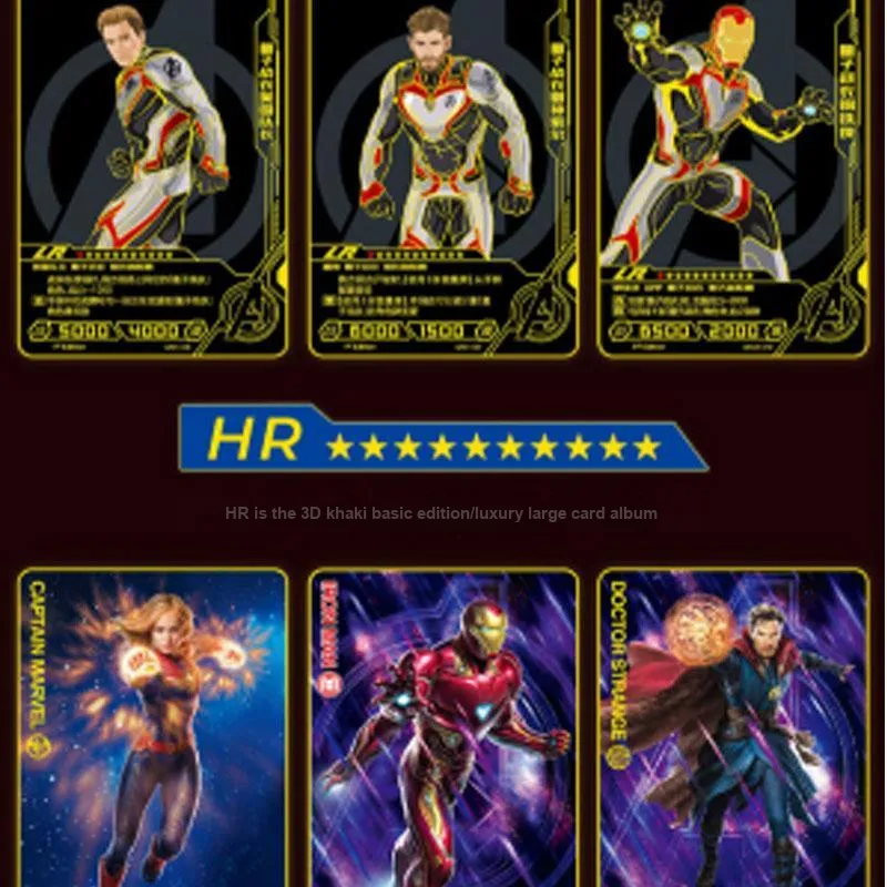 KAYOU Marvel Characters Marvel Hero Showdown, Basic Edition, Volume 1, Red Card-2
