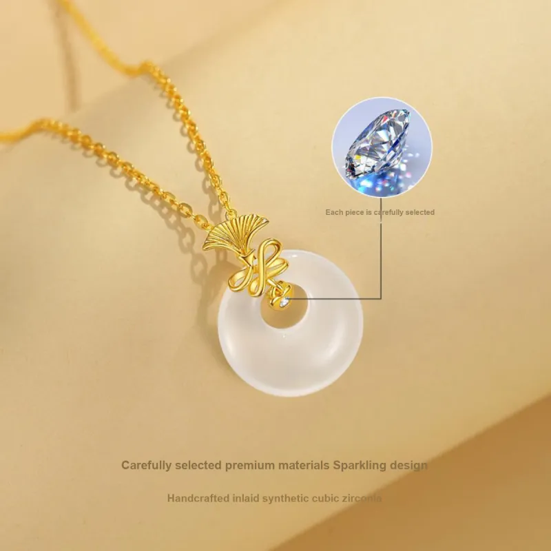 Otoshi Chalcedony Necklaces Women's-3