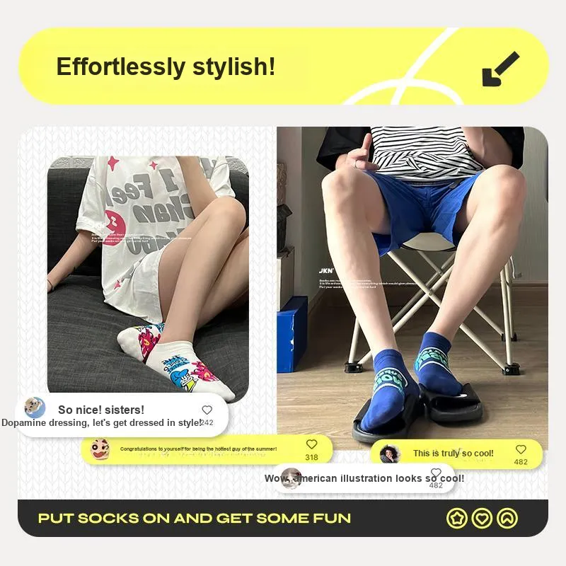 JKN Ankle Socks Unisex 5 Pack Gift Box Set Included-13