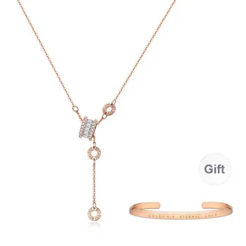 Colev Kie S925 Silver Necklaces Women's