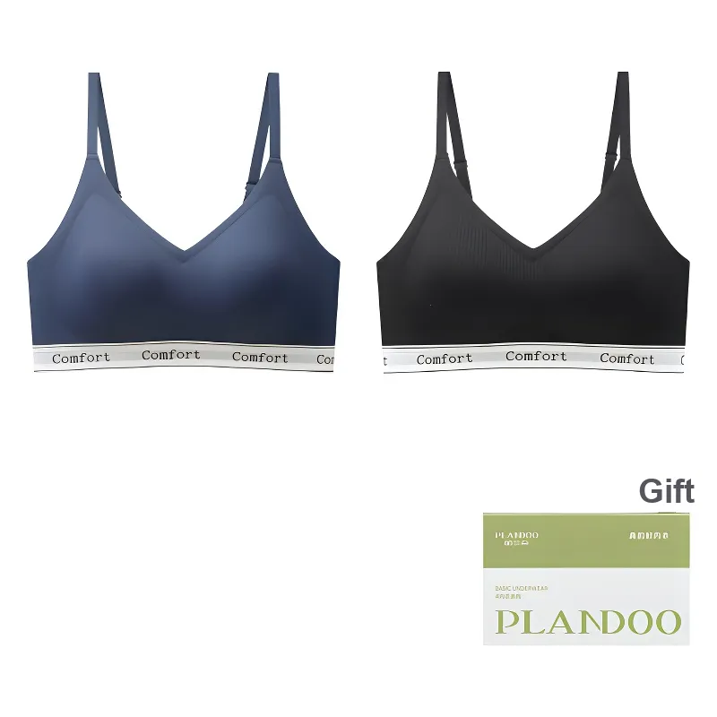PLANDOO Bra Women's 2 Pcs Shopping Bag-30