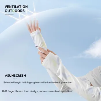 NANJIREN Polyamide Sun Protection Sleeves Women's