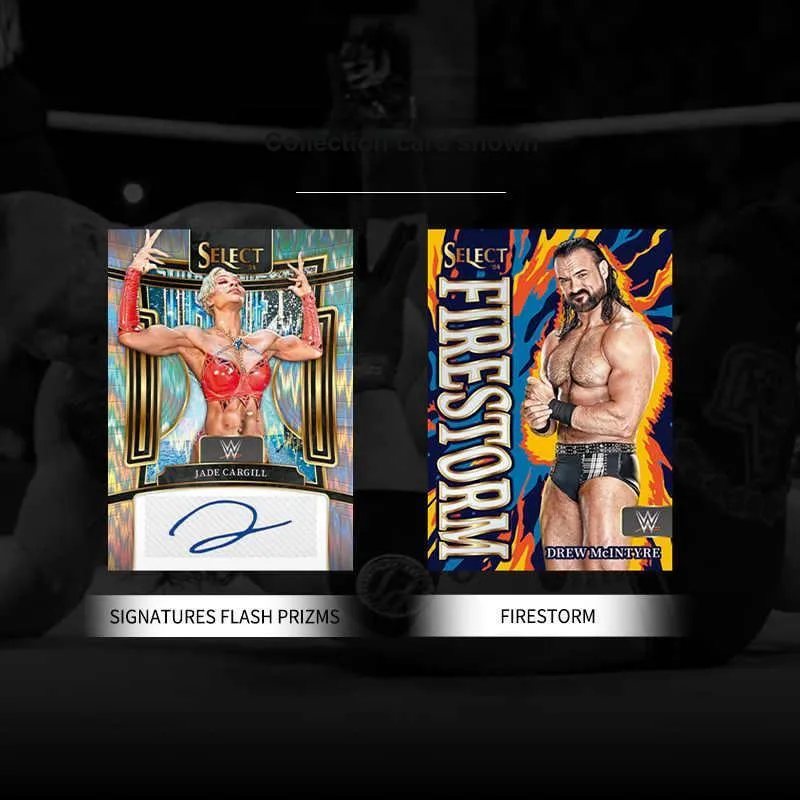 PANINI 24 Select WWE Blaster Fighting, Collectible Card, Grenade Edition Sports Cards Whole Box-3