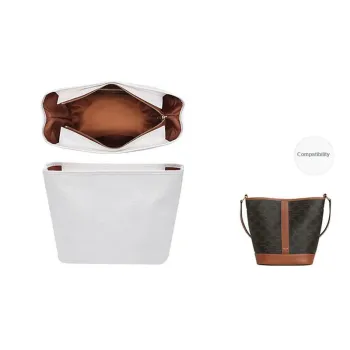 DuPont Paper Storage Bag Medium Merch Women's White/Black/Brown