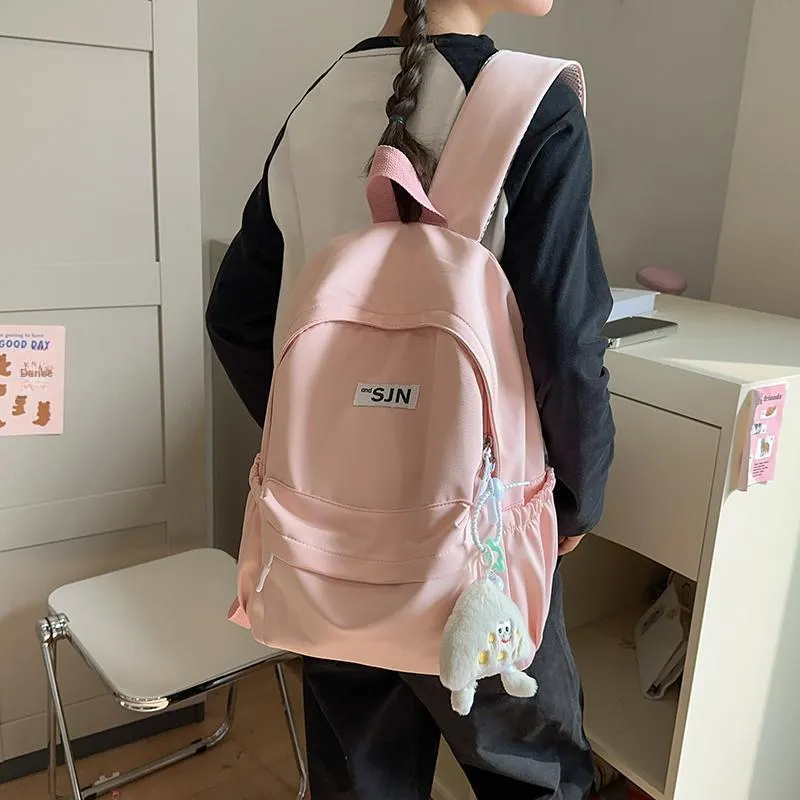 YUANTUZHE Nylon Backpack Regular Women's Multicolor-8