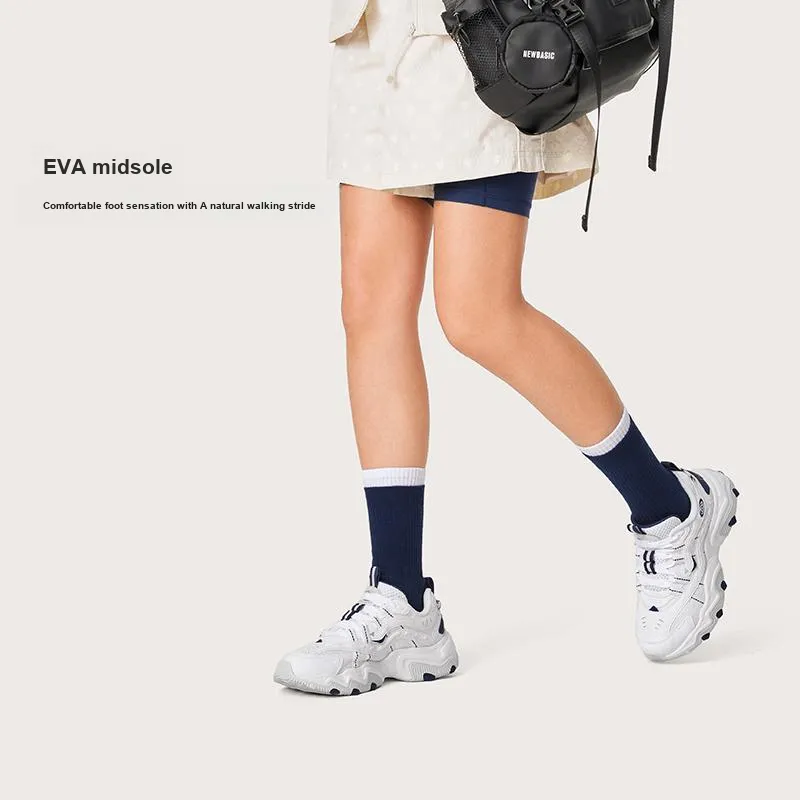 LiNing Cat's Claw Lite 2 Shock Absorbers With Slip Resistant Features Low Top Chunky Sneakers Women's Standard White-5