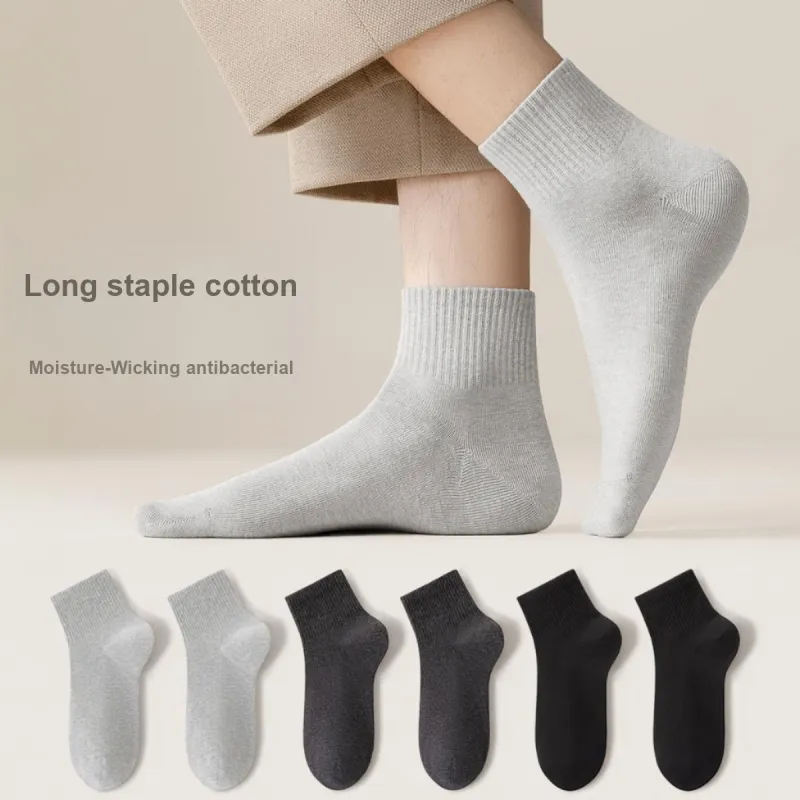 B&C.Room Mid Calf Socks Unisex 7 Pack-4