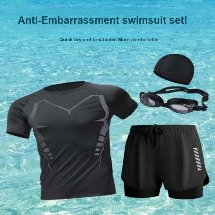 Yalu Preferred Swimming Sets Polyester+Elastane Sports/Hot Spring/Vacation Men's-1