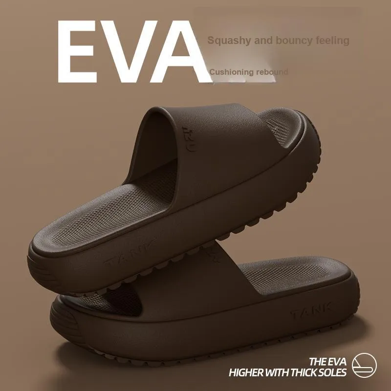 Warm Edge Platform Slippers Summer Home Indoor Minimalist Style Slippers For Students And Dormitory Use-15